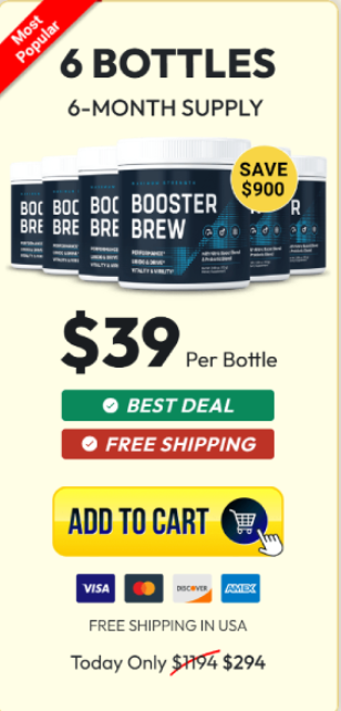 Six bottle supply bundle positioned as a premium value option for long term use and better overall savings